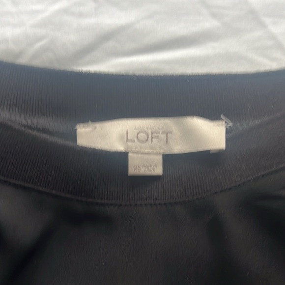 LOFT Black top with with arm detailing - Picture 3 of 8